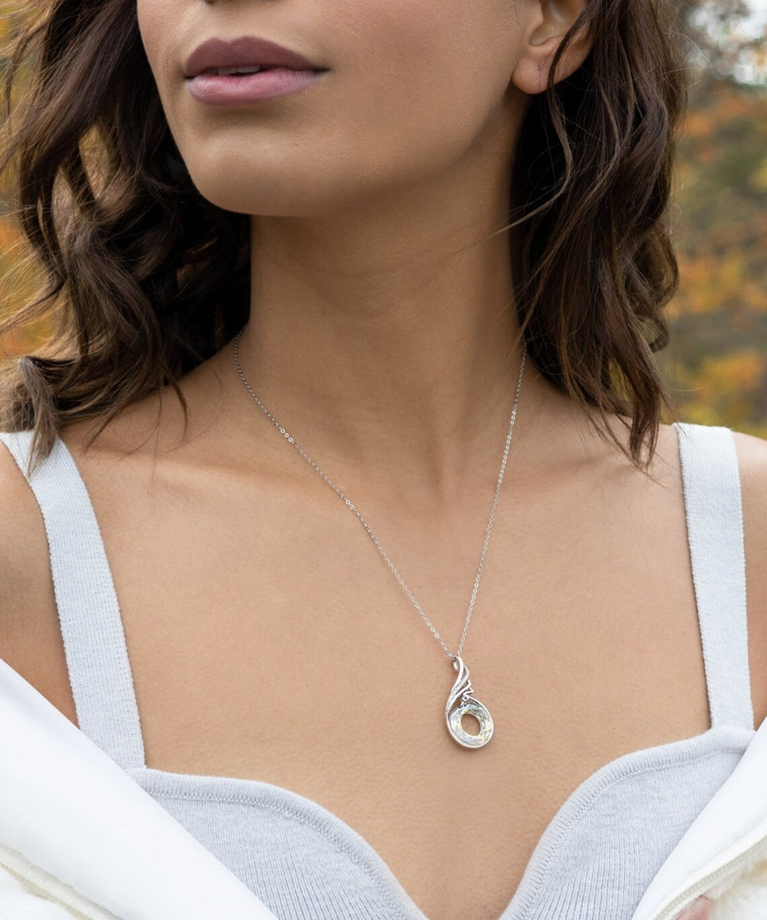 To My Cycling Mom Rising Phoenix Necklace Never Forget That I Wheelie Love You Mothers Necklace - KDadorn