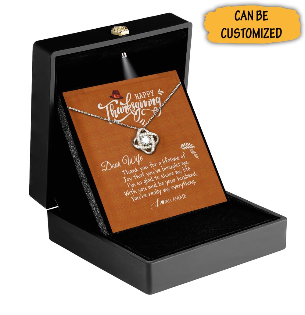 Custom My Mamaw Necklace Sterling Silver Love Knot Pendant Necklace Box Best Gift Ideas For Mamaw - KDadorn
