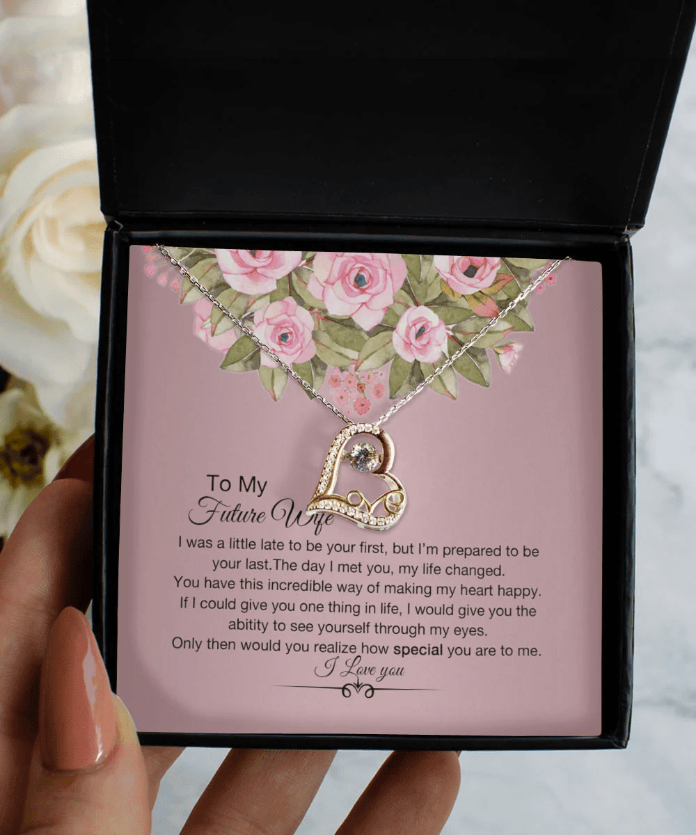 Wife Necklace I Am Prepared To Be Your Last Gift For Wife Love Dancing Necklace Toptrendygear