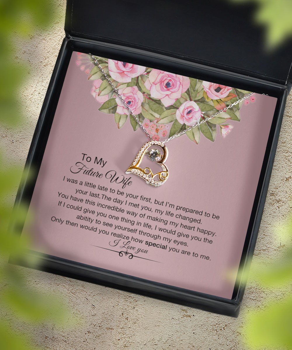 Wife Necklace I Am Prepared To Be Your Last Gift For Wife Love Dancing Necklace Toptrendygear