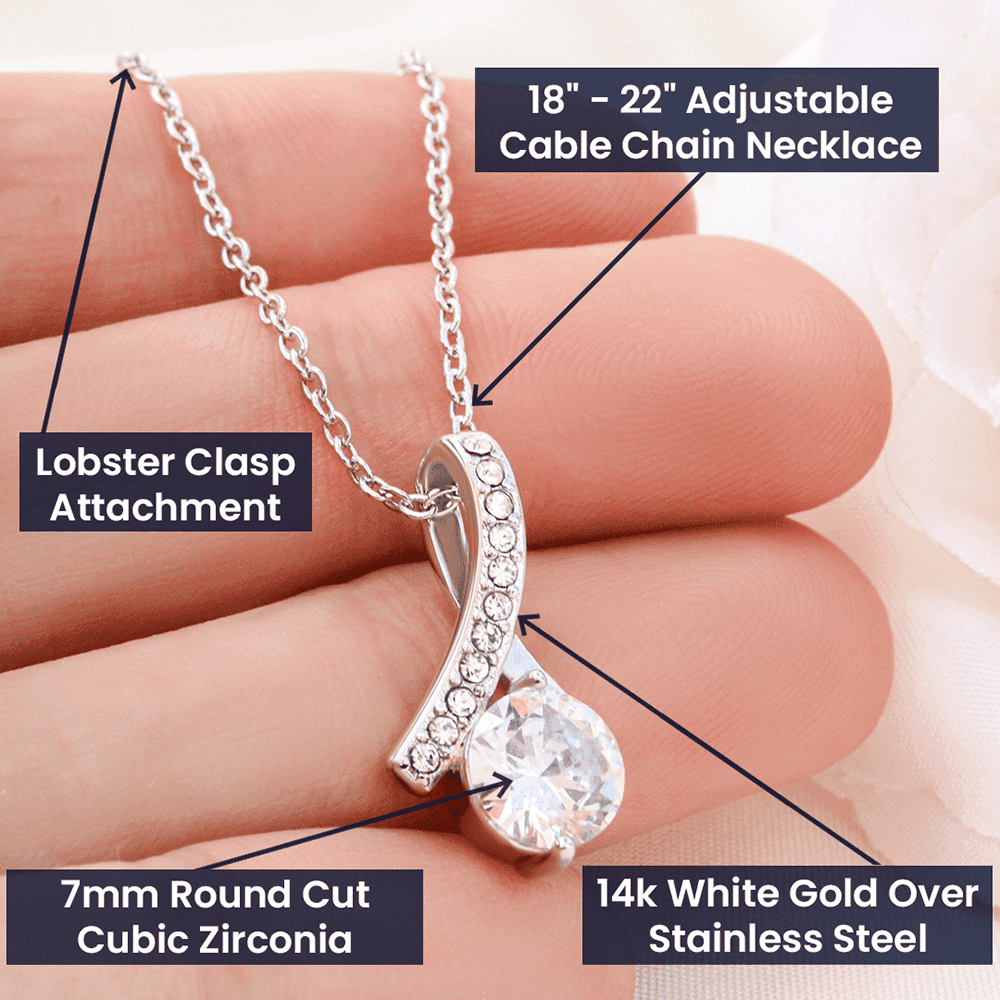 Brother Gift For Sister It's A Special Bond Alluring Beauty Necklace