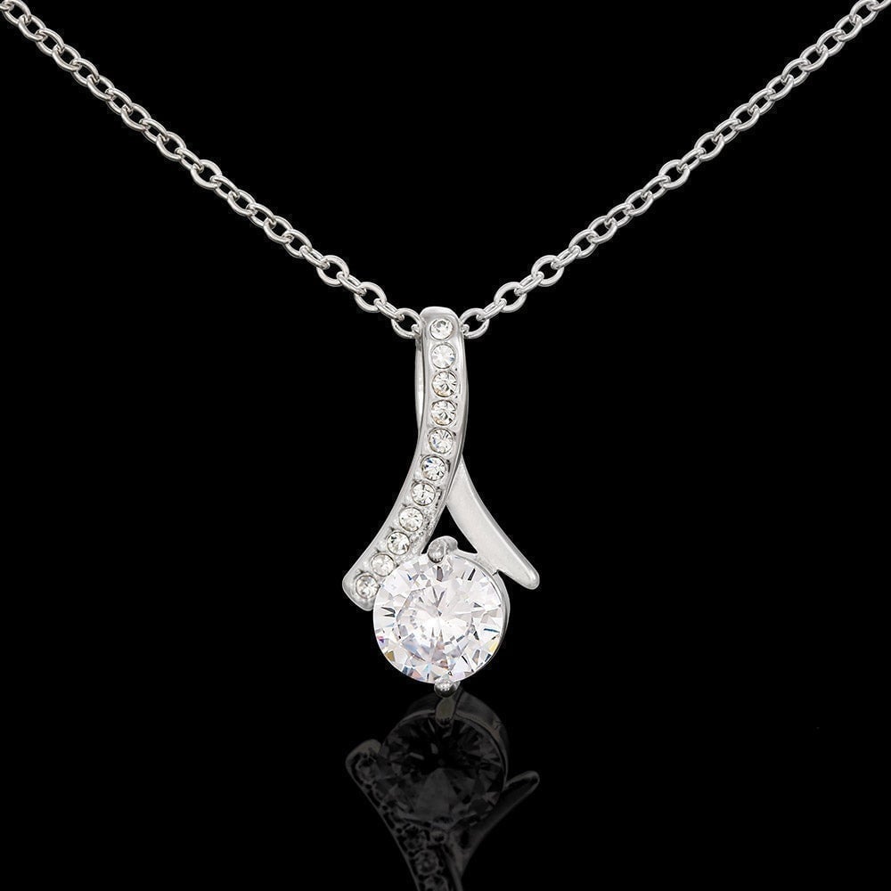 Brother Gift For Sister It's A Special Bond Alluring Beauty Necklace