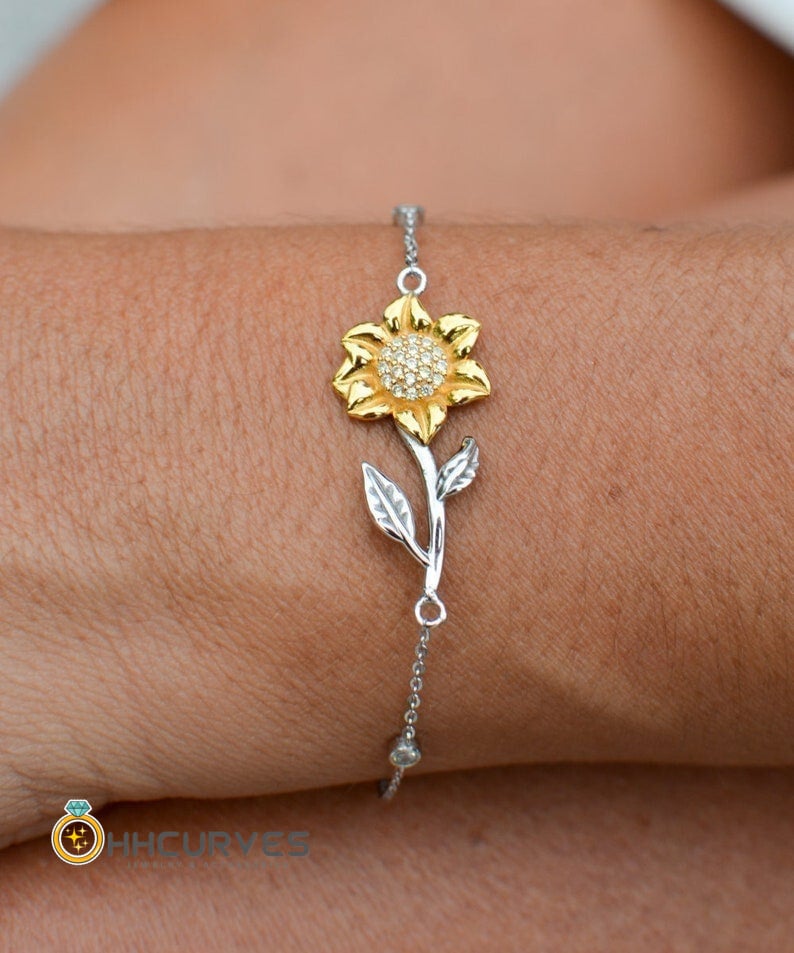 Granddaughter Necklace From Grandma In Your Eyes I Have Found My Home Sunflower Bracelet