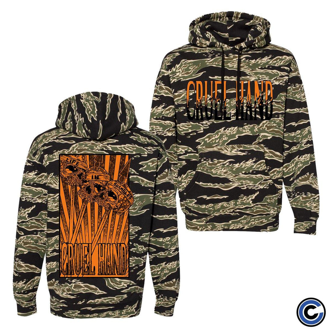 Cruel Hand "Shambles" Camo Hoodie