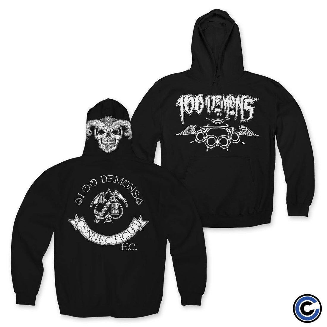 100 Demons "Spade Sickle" Hoodie