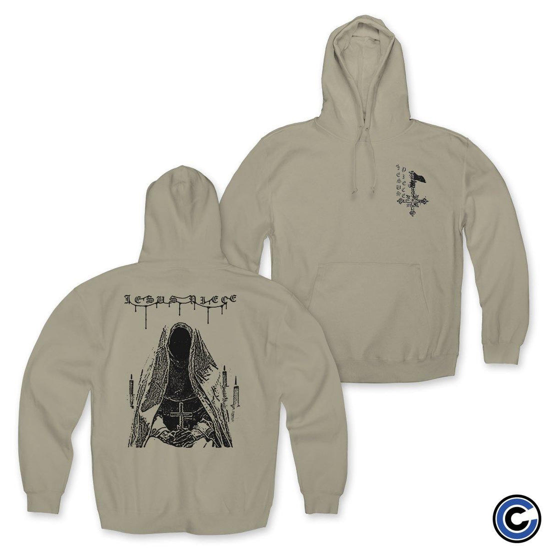 Jesus Piece "Hands On Cross" Hoodie