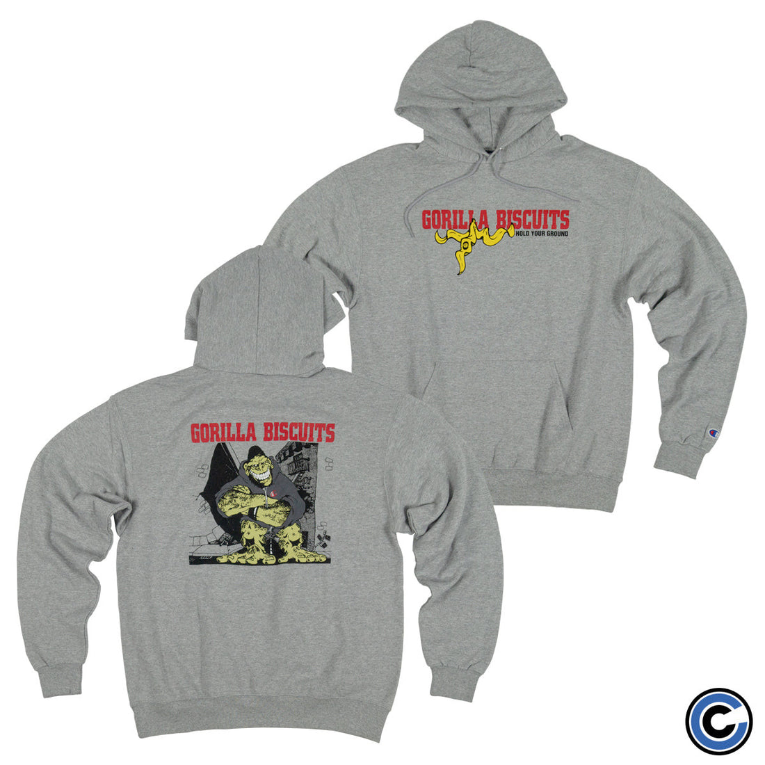 Gorilla Biscuits "Hold Your Ground" Hoodie