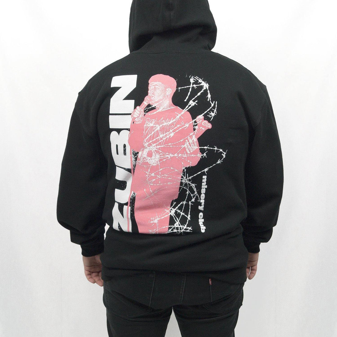 Zubin "Barbed Wire Flowers" Hoodie