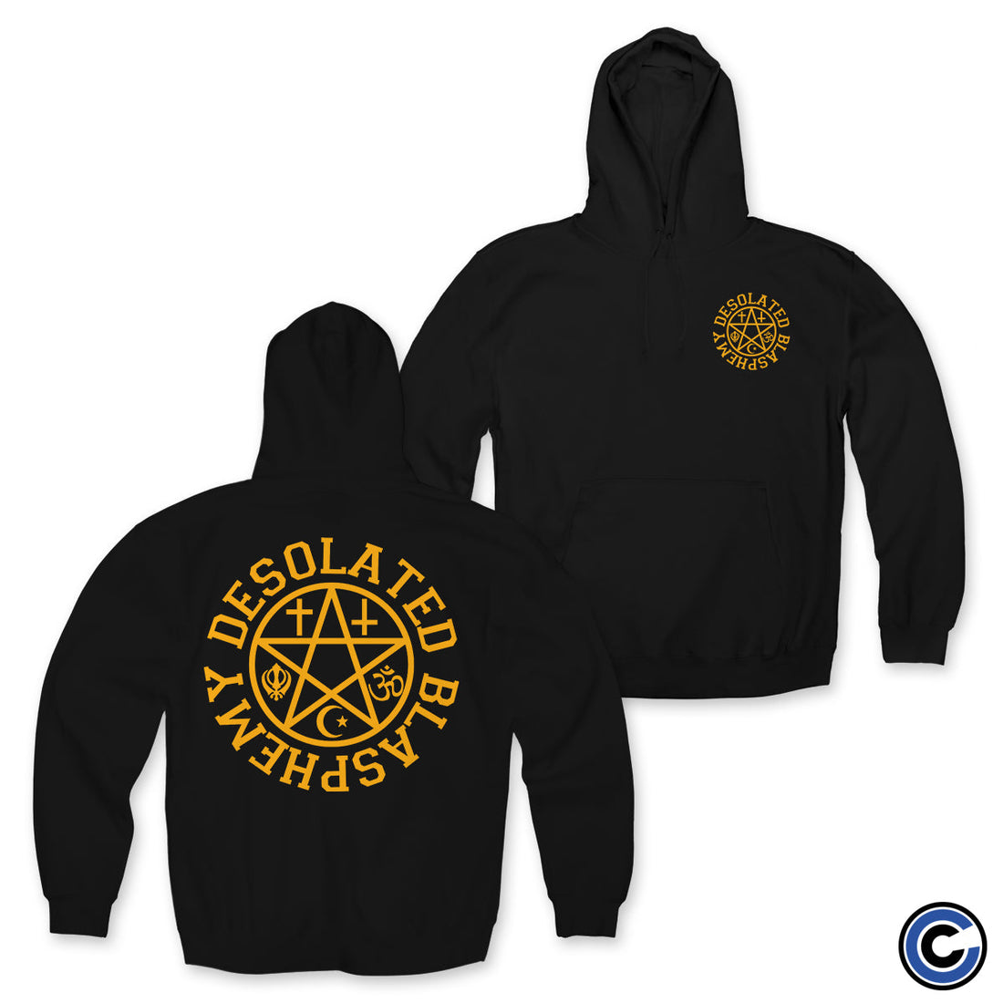 Desolated "Pentagram" Hoodie