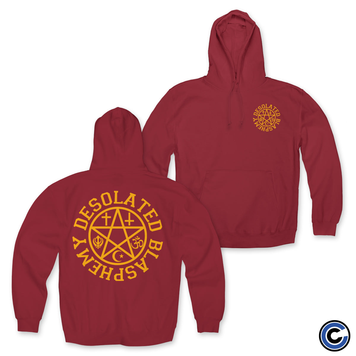 Desolated "Pentagram" Hoodie