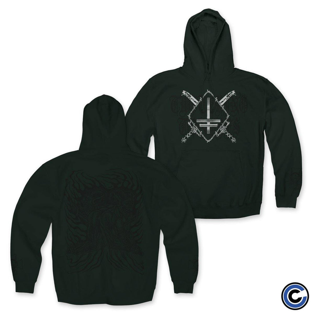 Twitching Tongues "Double Devil" Hoodie