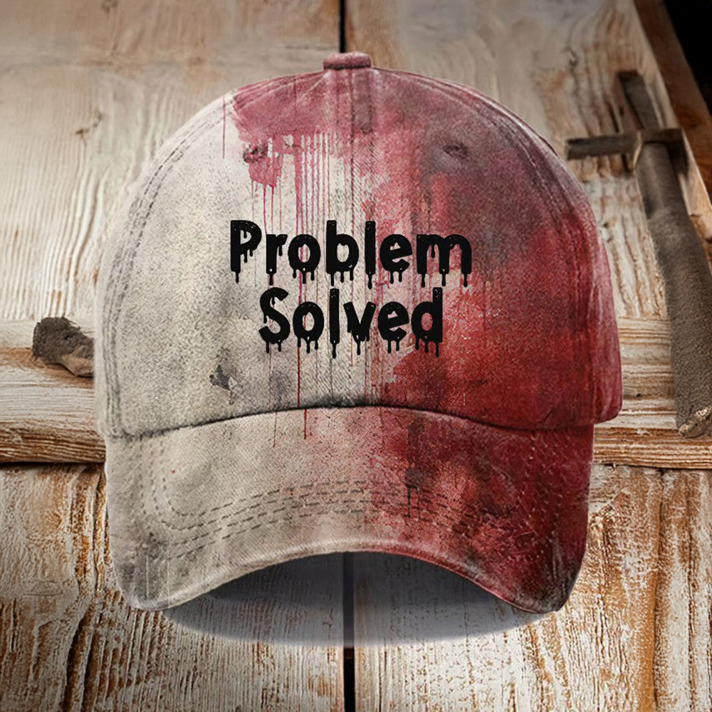 Bloody Halloween Problem Solved Hat Scary Horror Hat Halloween Gifts For Him