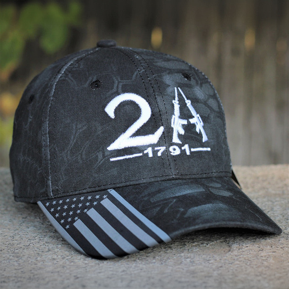 2A 1791 2nd Amendment Embroidered Hat Pro Gun Rights Hat Gifts For Dad Love Gun