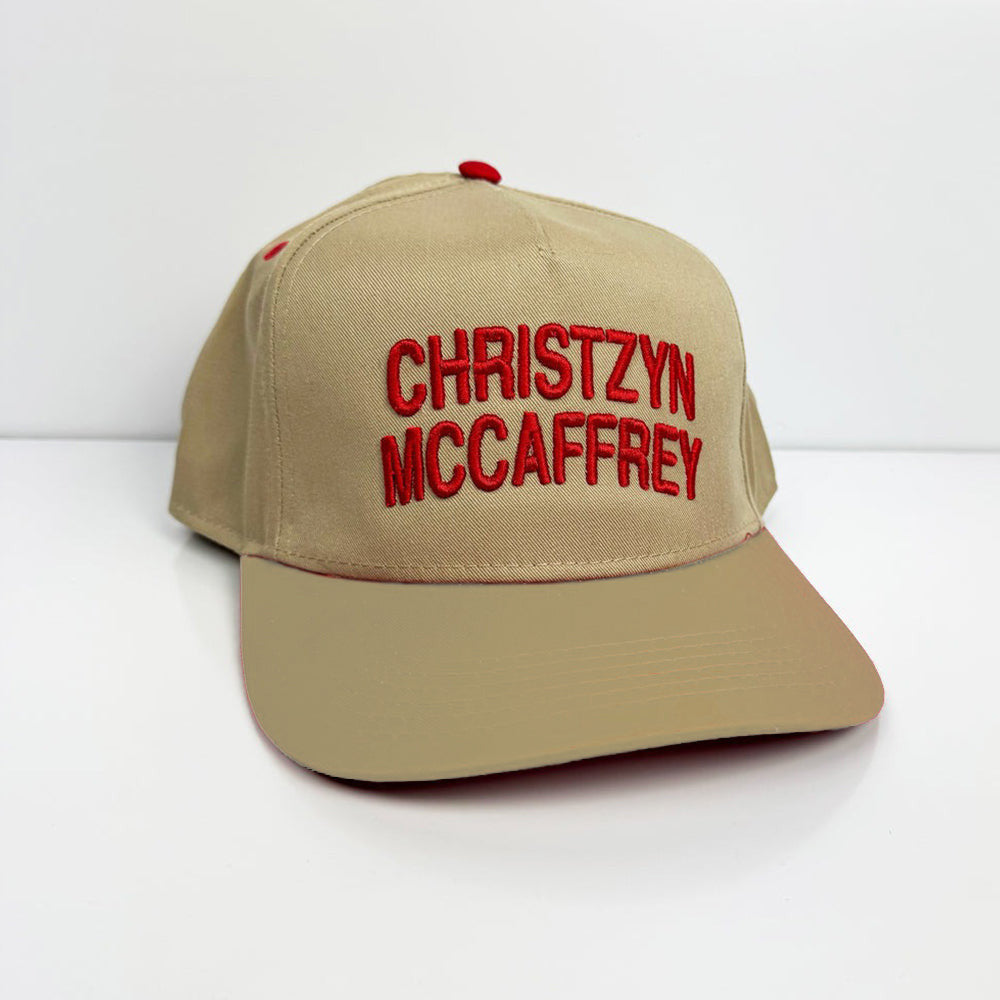Christzyn McCaffrey Hat George Kittle Christian Mccaffrey Hat Gift For Fans