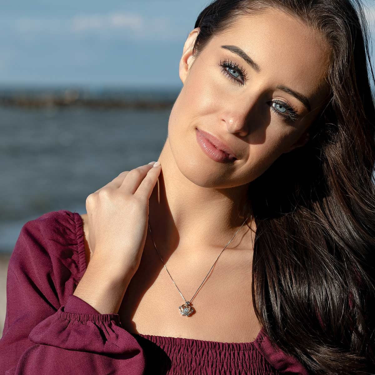 Cross Dancing Necklace