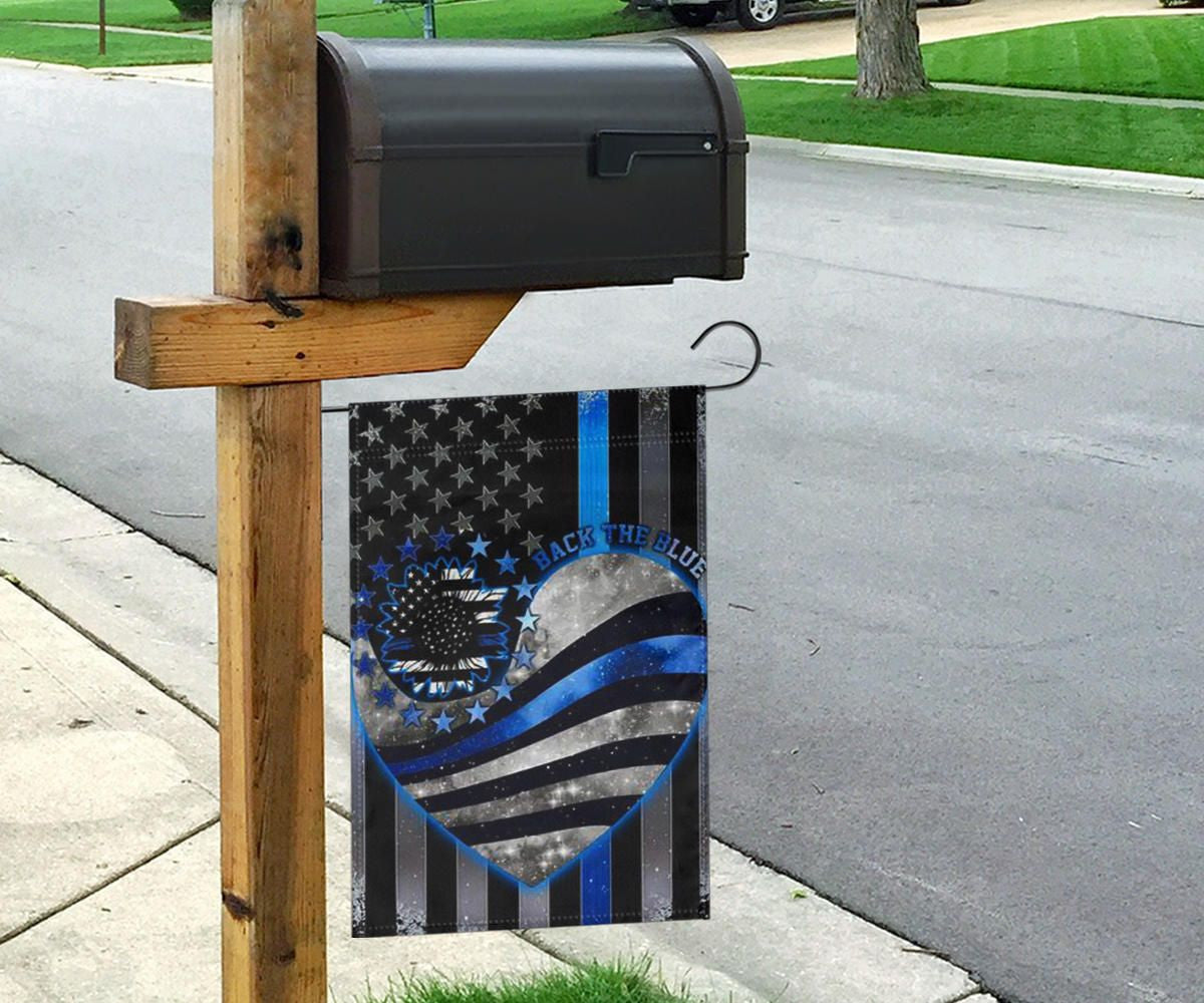 Thin Blue Line U.S Back The Blue Flag Blue Lives Matter Support Police Our Law Enforcement Flag