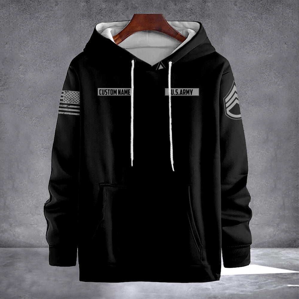 Custom US Army 7th Infantry Division Veteran Hoodie Army Veteran Hoodie Gifts For Dad