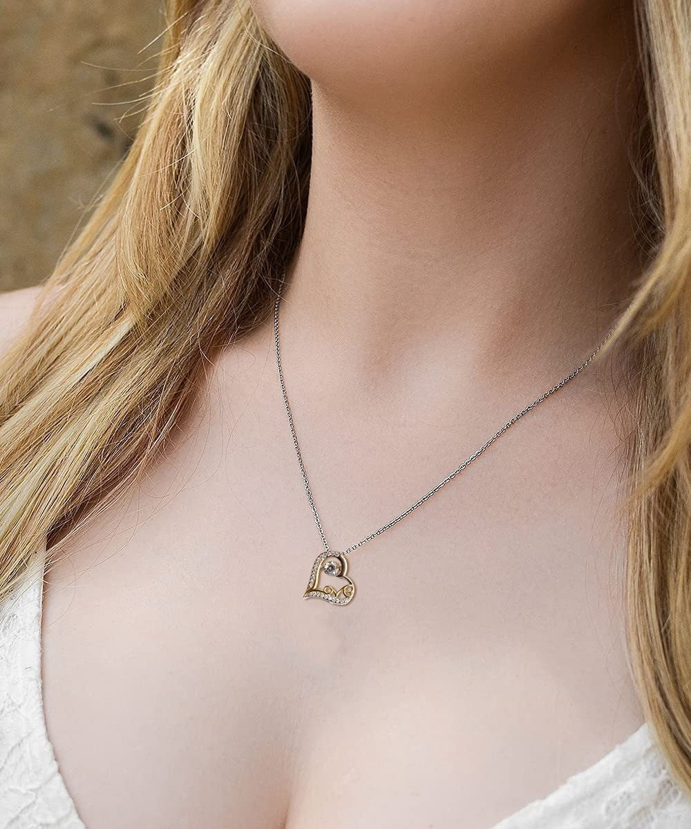 To My Golf Mom Heart Love Dancing Necklace First Mothers Day Jewelry Mom Gifts For Golf Lovers