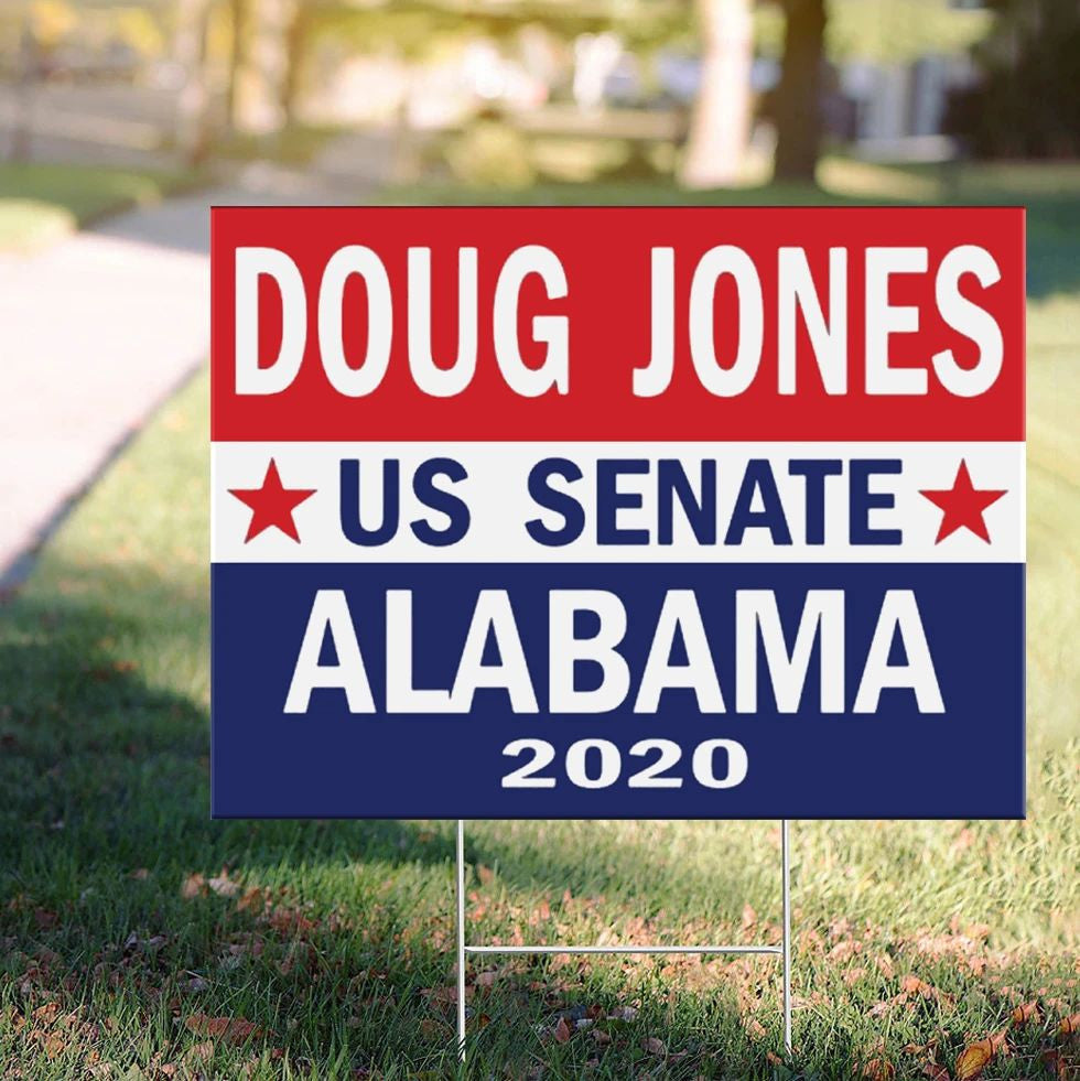 Doug Jones US Senate Alabama 2024 Yard Sign Doug Jones Supreme Court Lawn Ornament