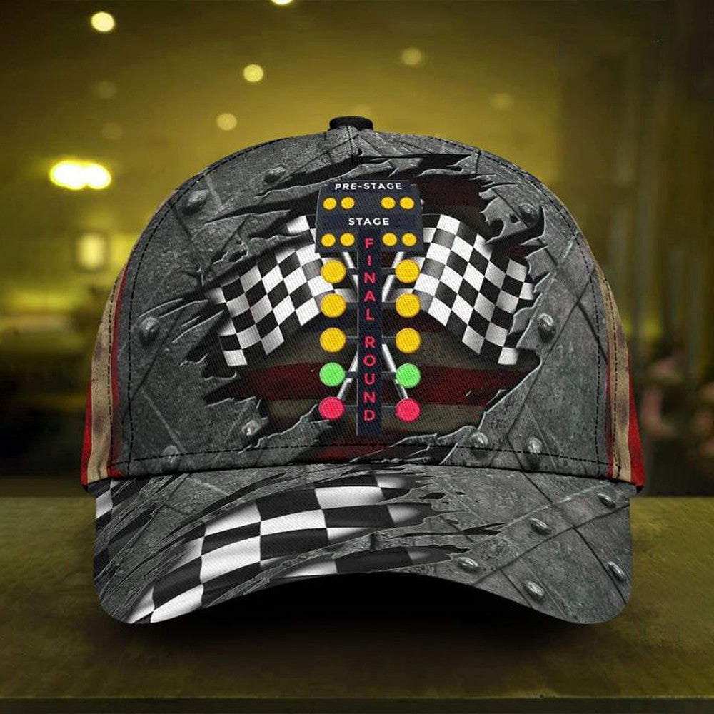 Drag Racing Hat Old Vintage Racing Hats Gifts For Drag Racers Men's