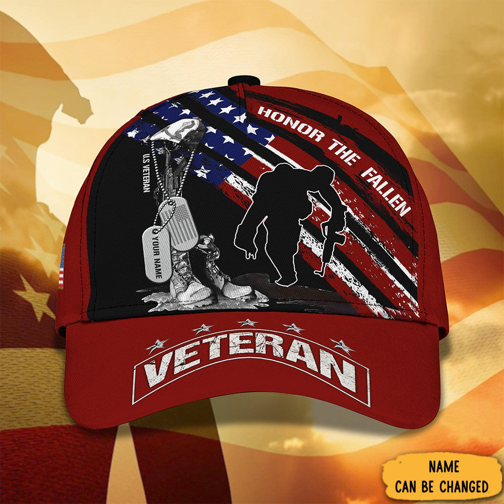 Custom Veteran Honor The Fallen Hat Memorial Day Gifts For Veterans