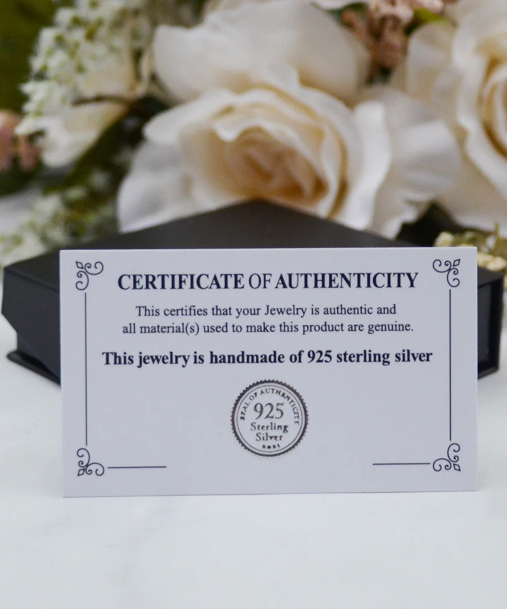 Personalized To My Nonna Necklace Love Knot Silver Necklace With Message Grandma Nonna Birthday Gifts