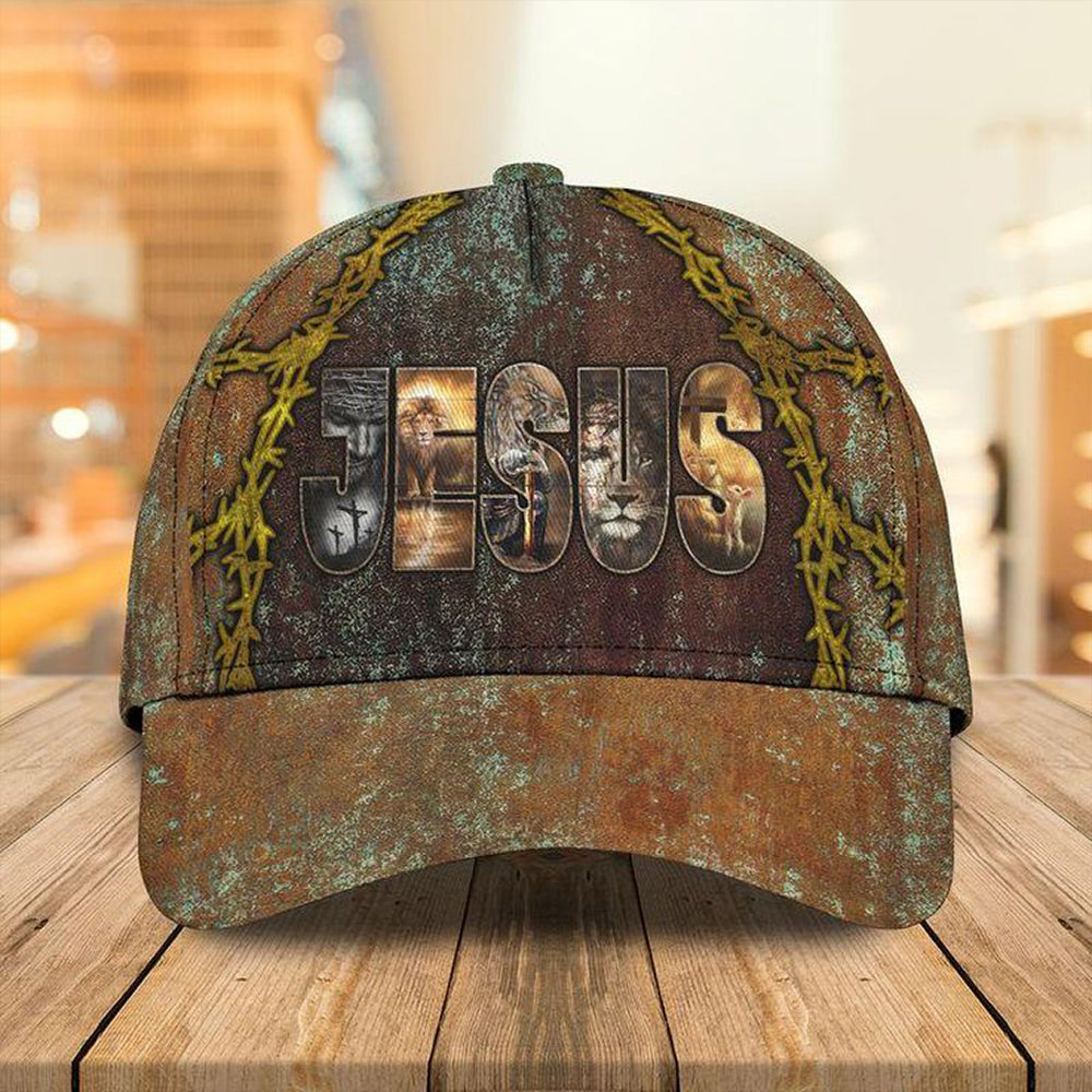 Jesus Hat Old Vintage Faith Christian Hats Gifts For Jesus Lovers