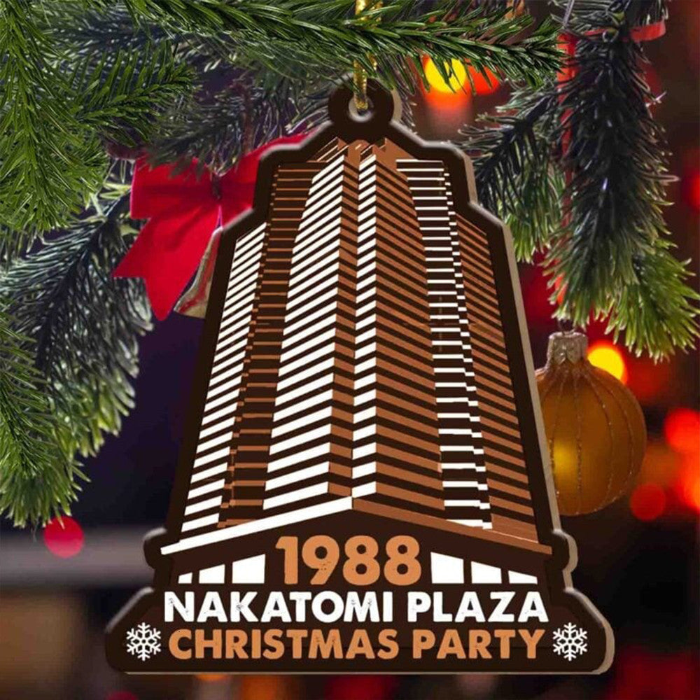 Nakatomi Plaza Christmas Party 1988 Ornament Shape Die Hard Nakatomi Plaza Christmas Ornament