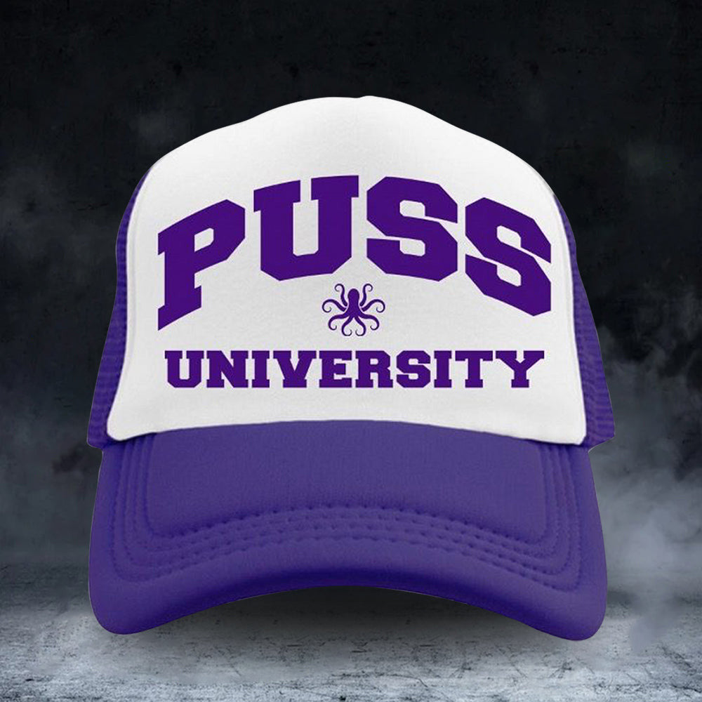 Puss University Hat Puss University Cap Gifts For Him Her