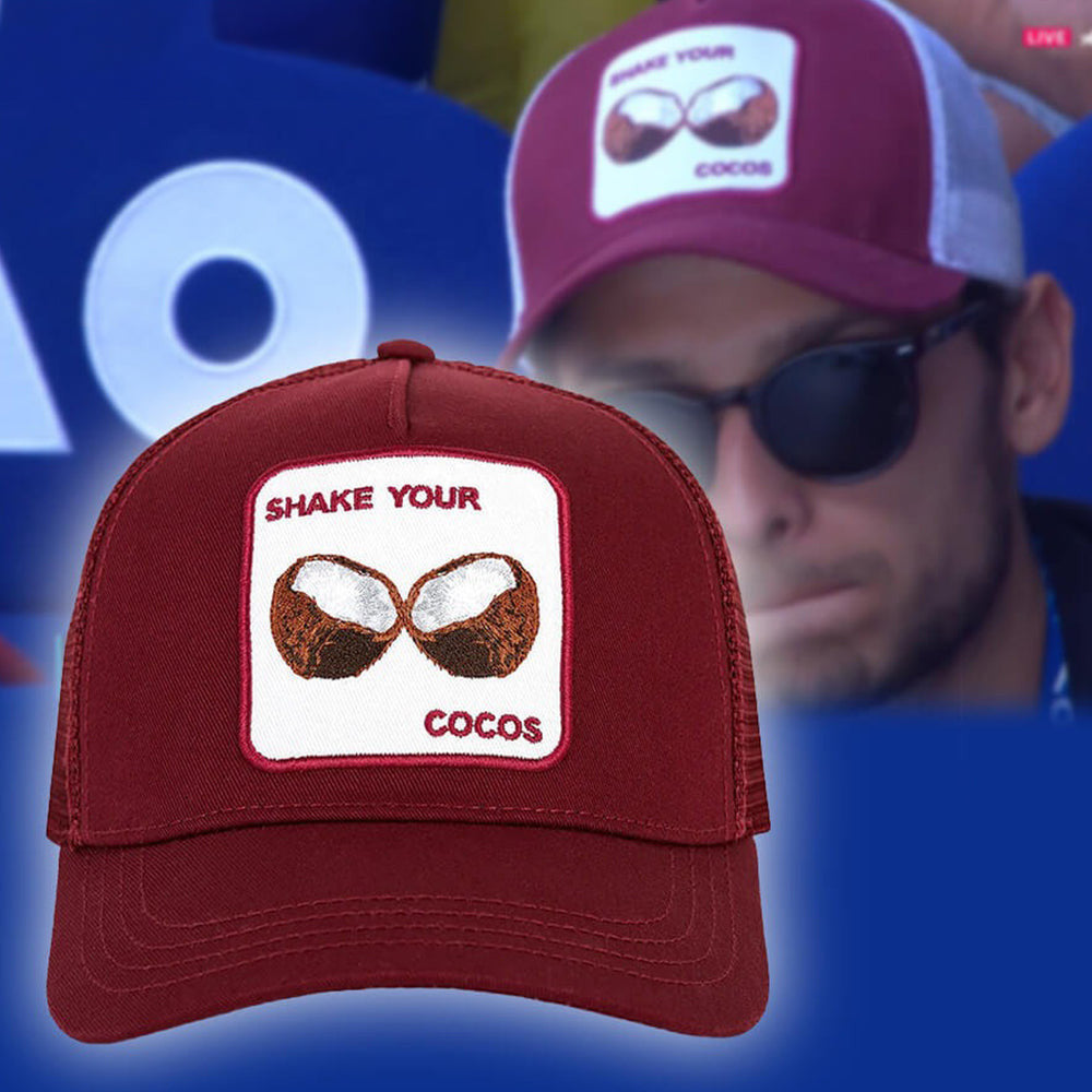 Shake Your Cocos Hat Shake Your Cocos Cap Gifts For Tennis Lovers Fan