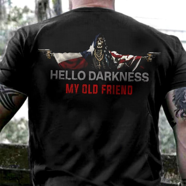 Texas Hat Hello Darkness My Old Friend