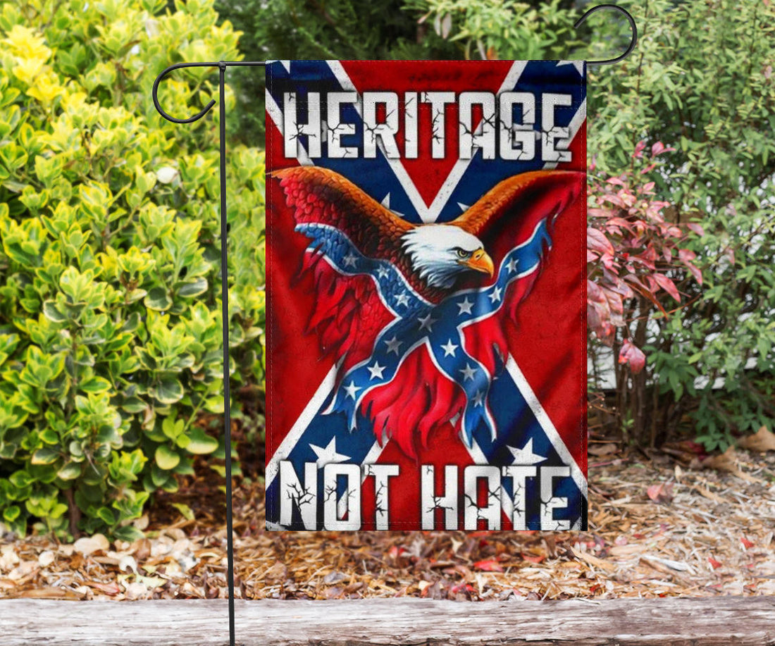 Eagle Heritage Not Hate Flag Old Mississippi State Flag Front Door Decor