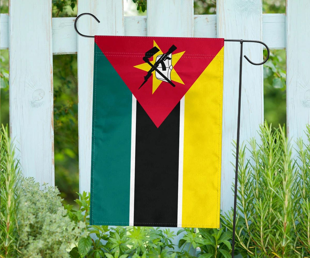 Mozambique Flag African Country Banner Republic Pennant Pride Flag African American Ornaments