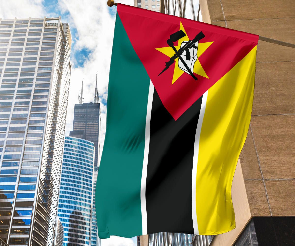 Mozambique Flag African Country Banner Republic Pennant Pride Flag African American Ornaments