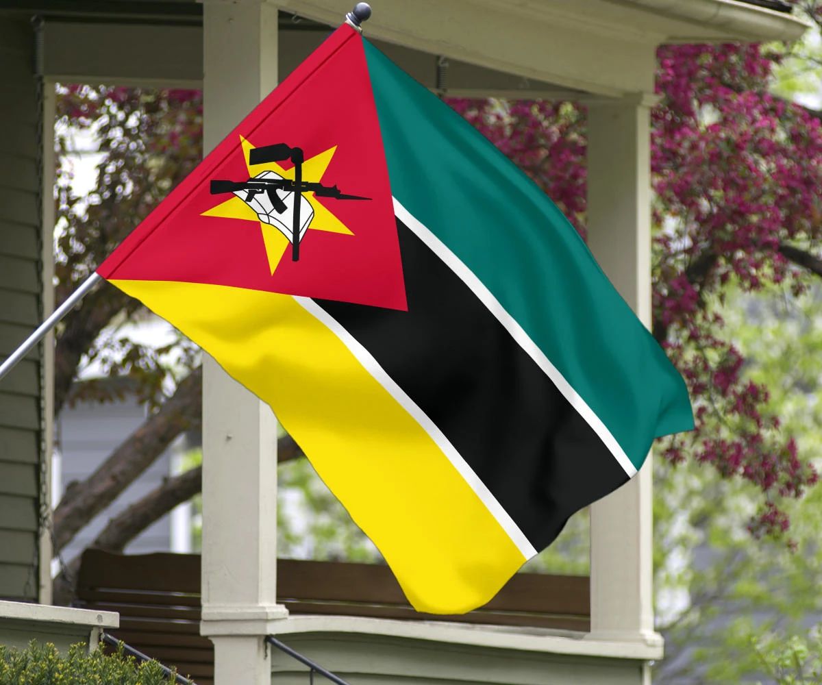 Mozambique Flag African Country Banner Republic Pennant Pride Flag African American Ornaments