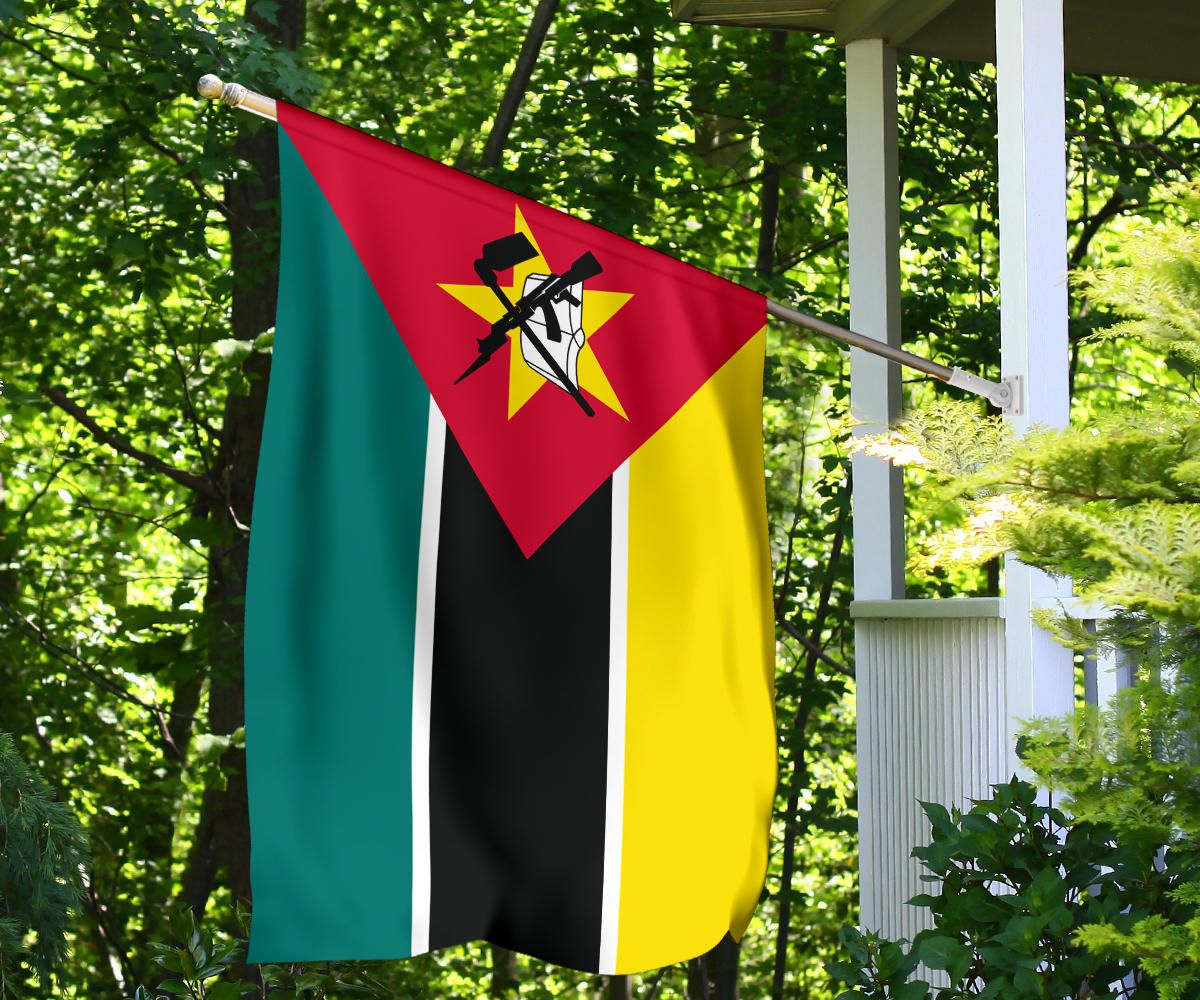 Mozambique Flag African Country Banner Republic Pennant Pride Flag African American Ornaments