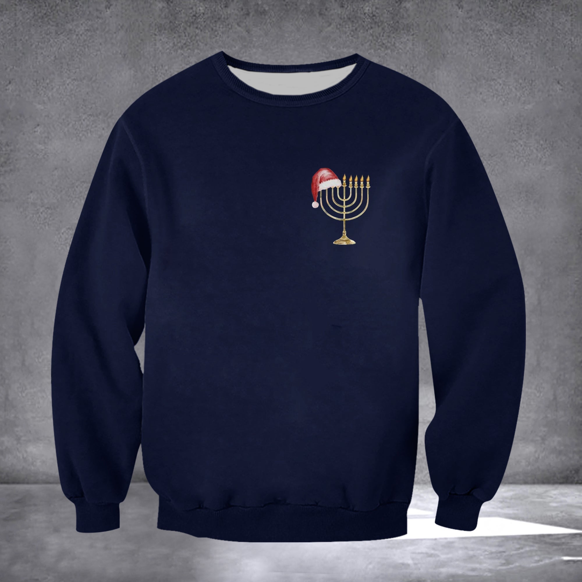 Happy Chrismukkah Sweatshirt Happy Hanukkah Christmas Clothing Gifts For Family