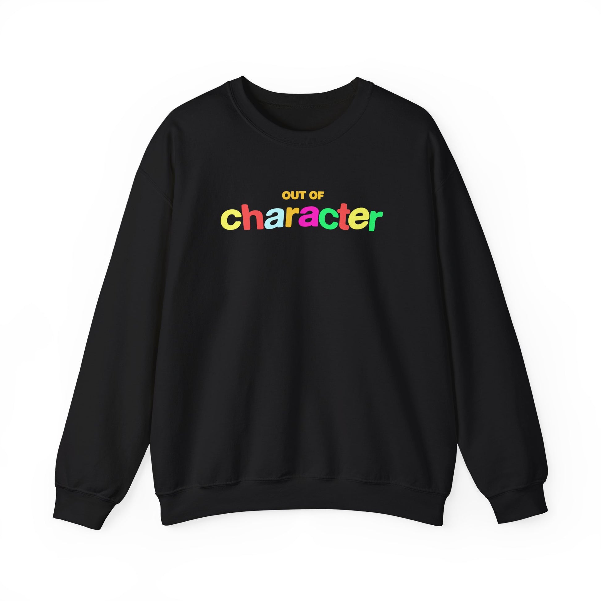 Slushy Noobz merch Out Of Character Unisex Heavy Blend Crewneck Sweatshirt Apparel Gifts For Girlfriend
