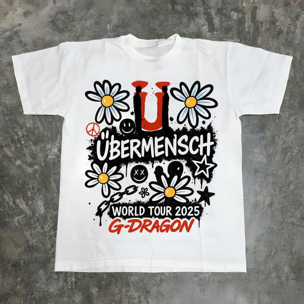 G-Dragon�s �bermensch World Tour, G-Dragon World Tour in US Shirt, GDragon �bermensch 2025