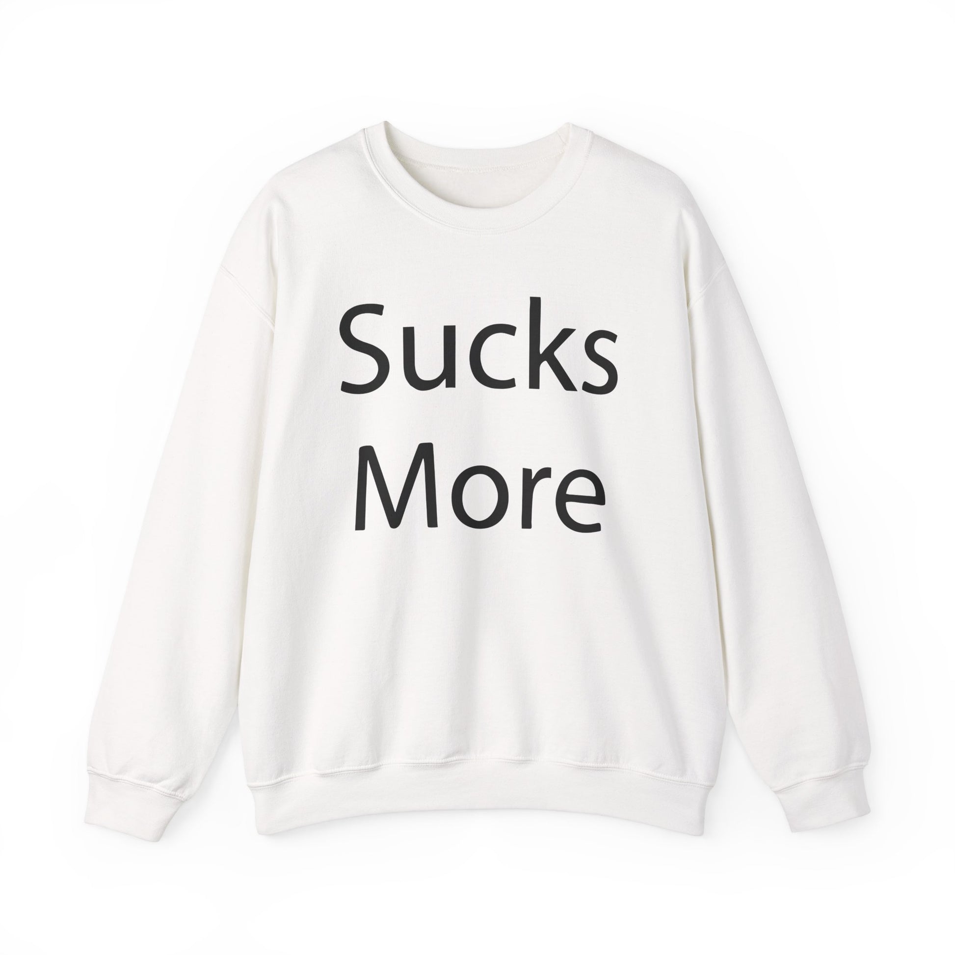 Slushy Noobz Merch Hamzah Sucks More Tee Unisex Heavy Blend Crewneck Sweatshirt Gifts For BFF