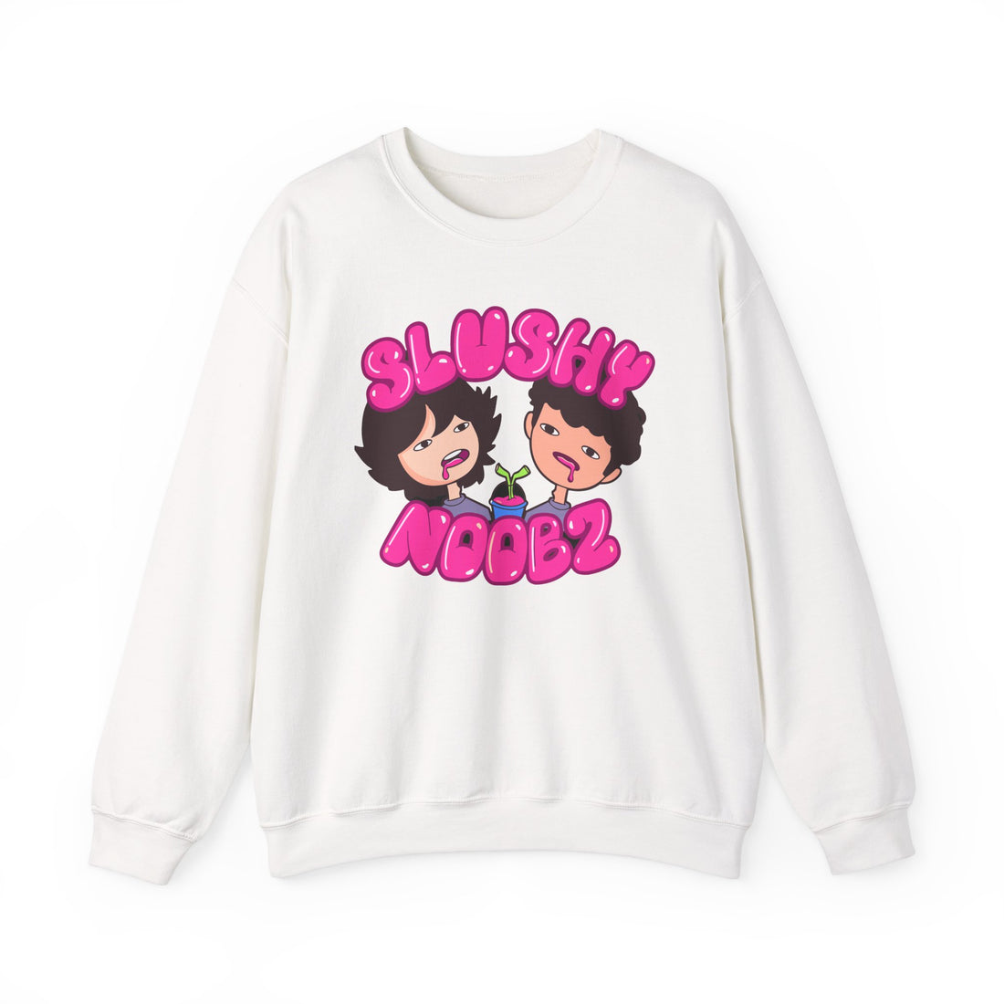 Slushy Noobz merch Team Mandy Unisex Heavy Blend Crewneck Sweatshirt Apparel Gifts For Girlfriend