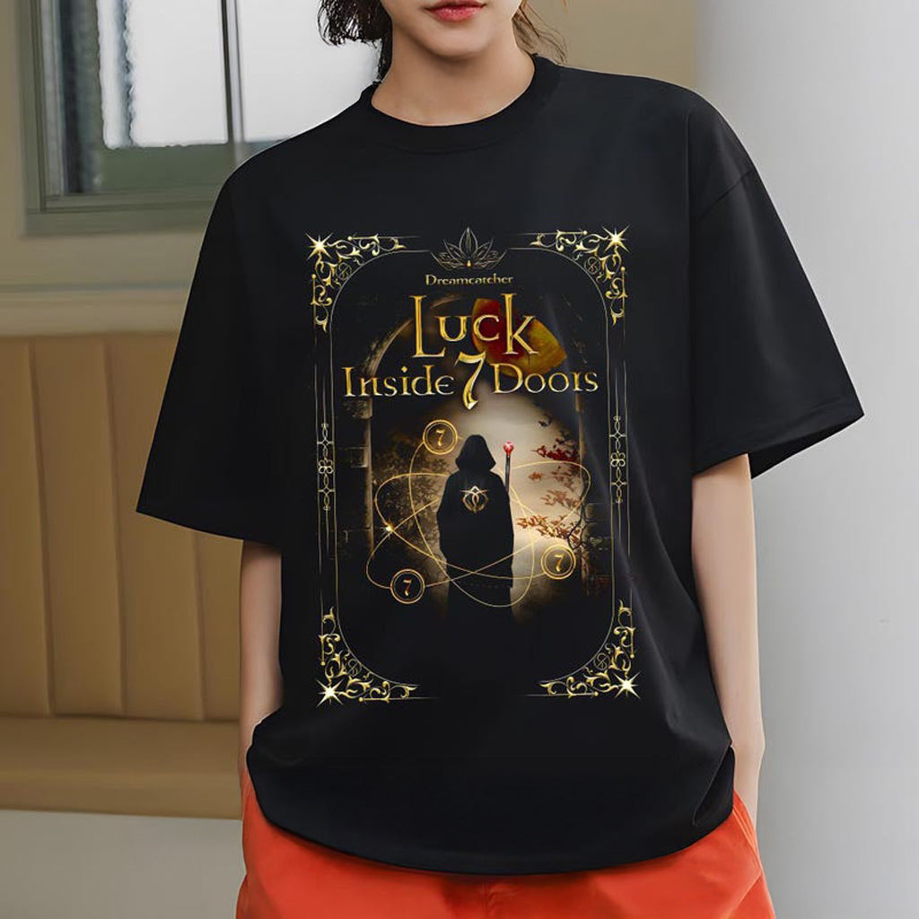 Dreamcatcher Luck Inside 7 Doors World Tour Shirt, Dreamcatcher 2024 World Tour in US Shirt, (2)