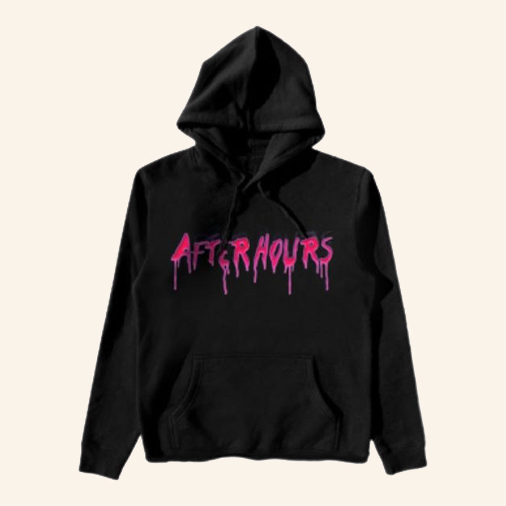 The Weeknd After Hours Til Dawn Tour Merch Vlone X After Hours Blood Drip Hoodie Fan Gifts