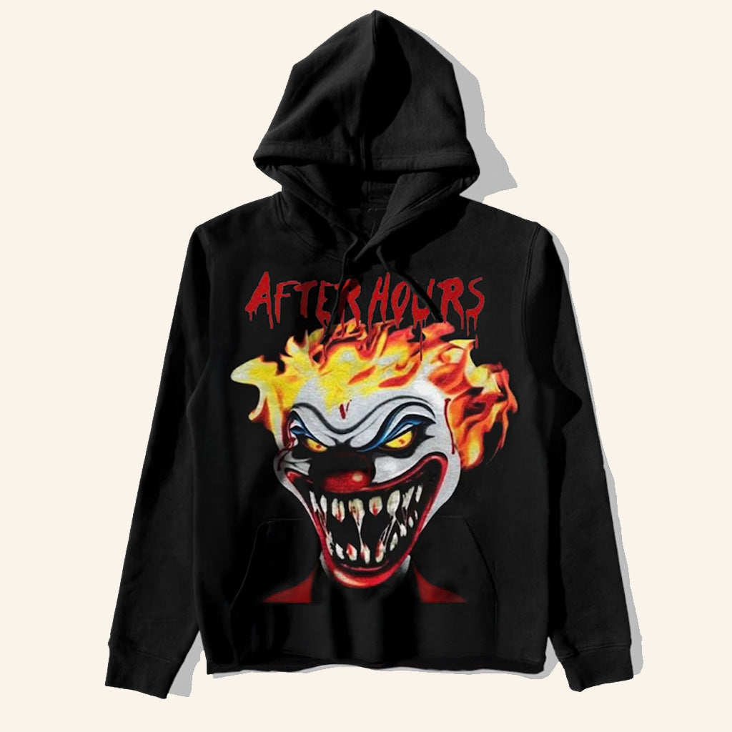 The Weeknd After Hours Til Dawn Tour Merch Hoodie Vlone x The Weeknd After Hours Clown Hoodie