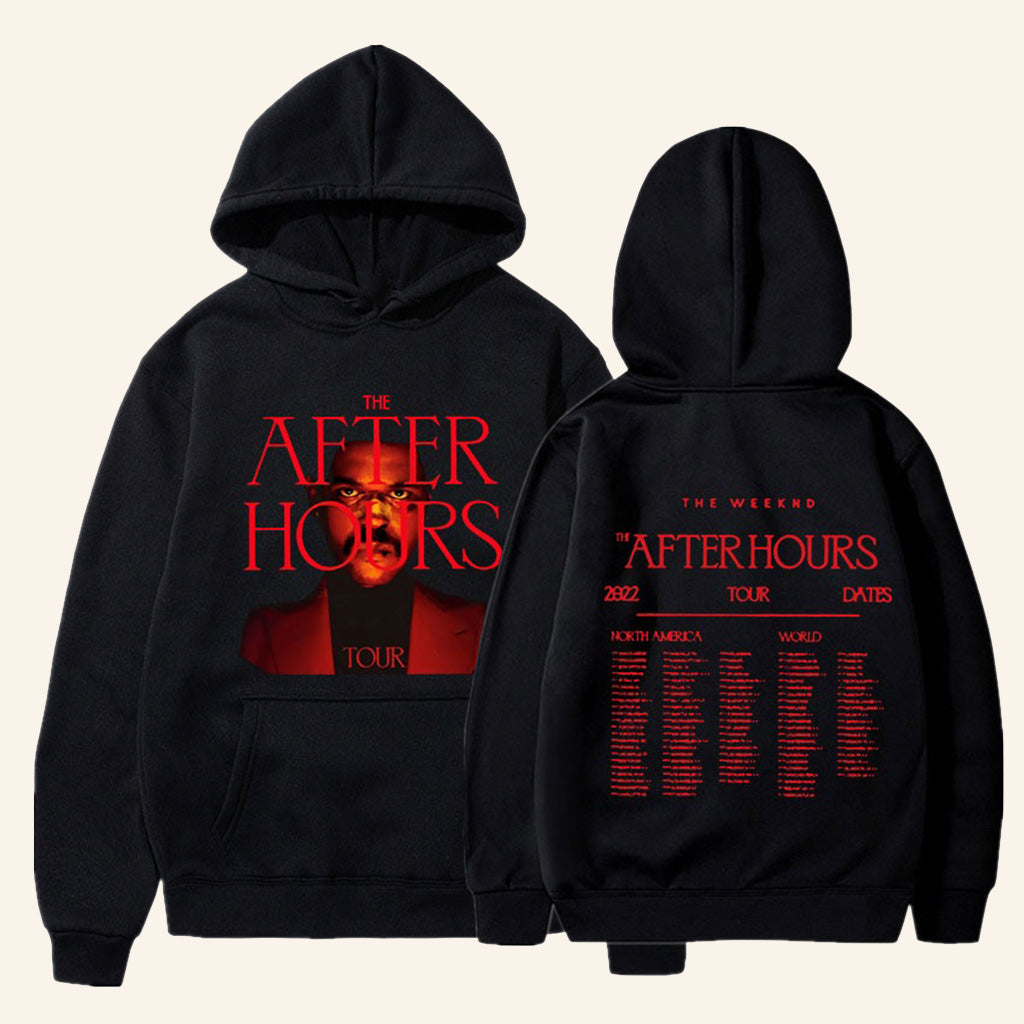 The Weeknd Merch The After House Tour Hoodie Best Gifts For Him