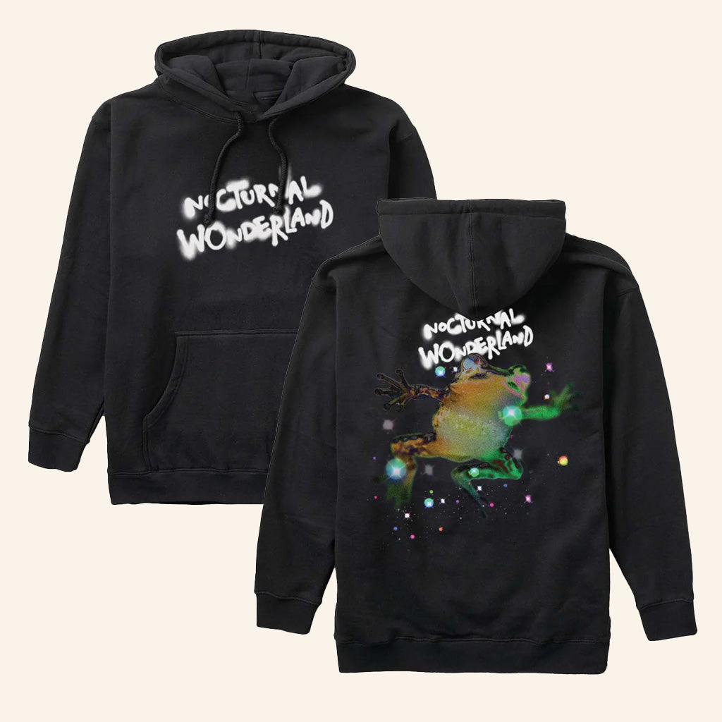 Insomniac Merch Nocturnal Wonderland Lilypad Dreams Hoodie Gifts For Husband