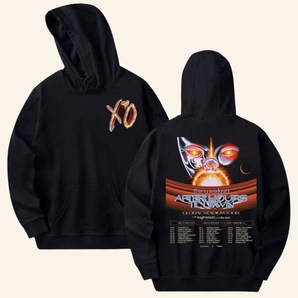 The Weeknd Merch After Hours Til Dawn XO Hoodie Gifts For Husband