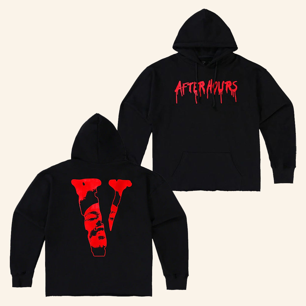 The Weeknd After Hours Til Dawn Tour Merch Collab Vlone After Hours Hoodie Best Fan Gifts