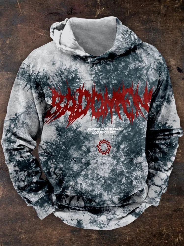 Bad Omens Tie Dye Hoodie Rock Band Inspired Bad Omens Merch Gifts For Rock Lovers
