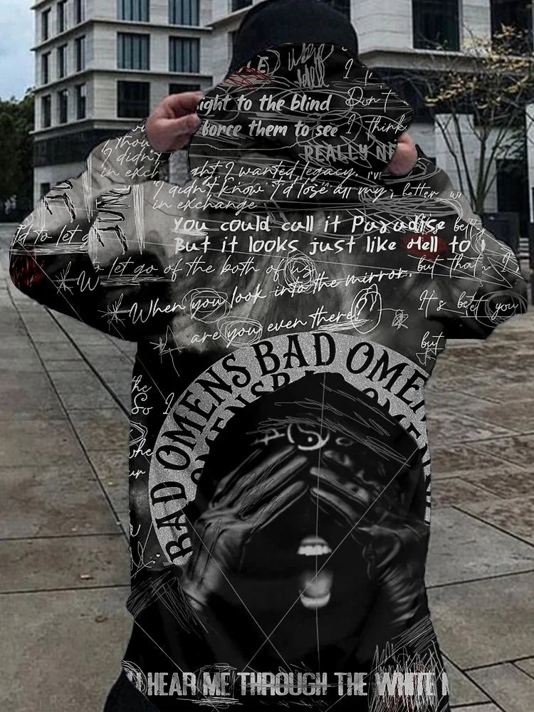 Bad Omens Hoodie Bad Omens Merchandise Gifts For Rock Lovers